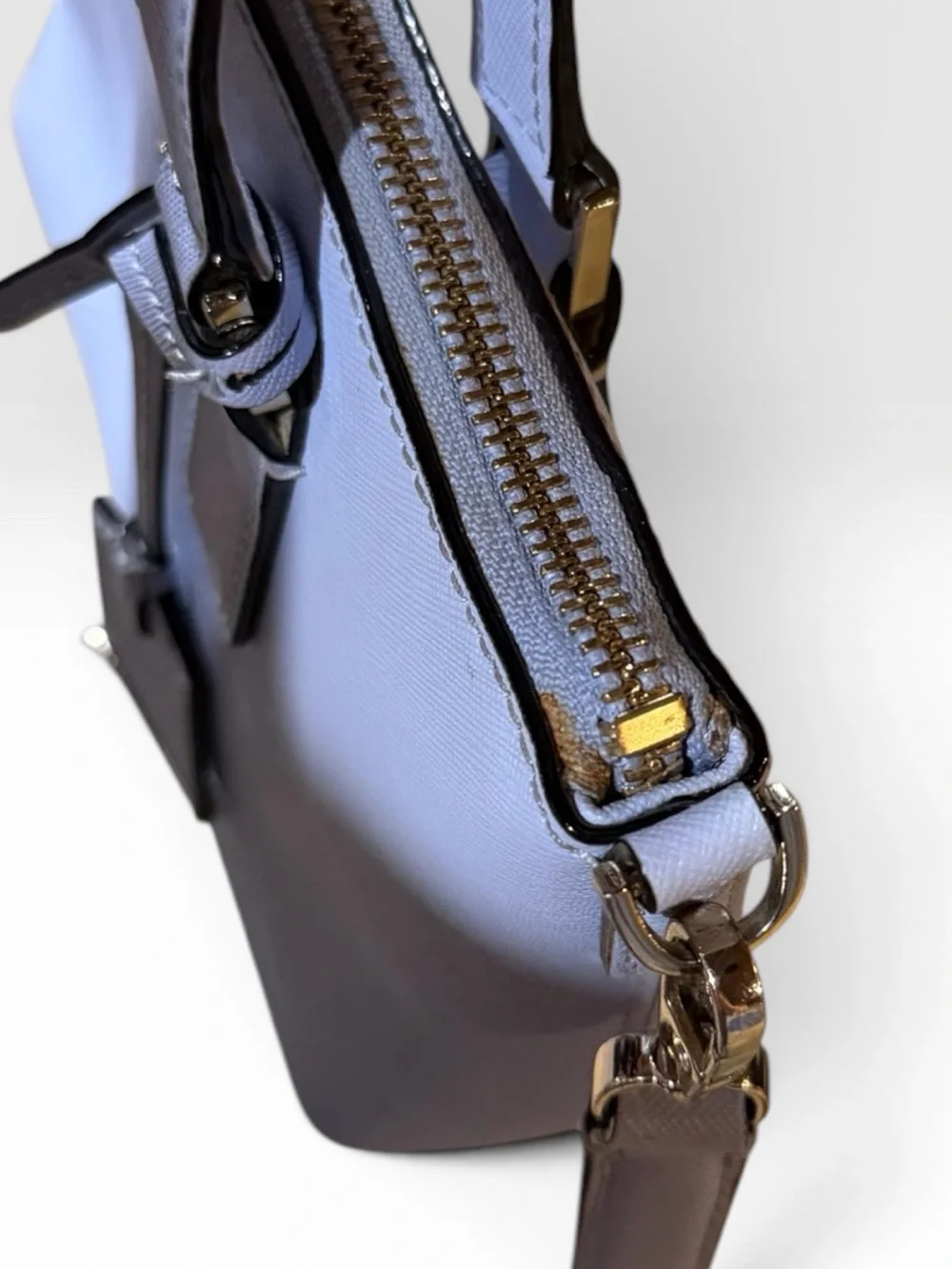 kate spade Light Blue Satchel with Detachable Strap